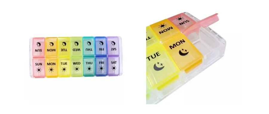 PILL ORGANIZER 14格药盒